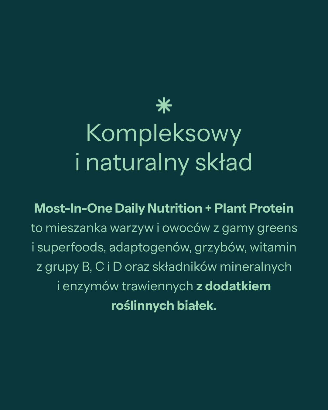 Most-In-One Daily Nutrition + Plant Protein